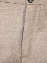 Load image into Gallery viewer, Incotex Tapered Fit Virgin Wool Pleated Trousers, Oat Melange
