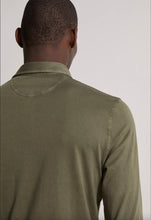 Load image into Gallery viewer, Fedeli Zero Giza Cotton Polo Shirt (Olive Green)
