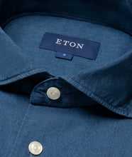 Load image into Gallery viewer, Eton Mid Blue Denim Shirt
