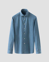 Load image into Gallery viewer, Eton Mid Blue Lightweight Denim Shirt
