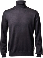 Load image into Gallery viewer, Gran Sasso Merino Rollneck Charcoal
