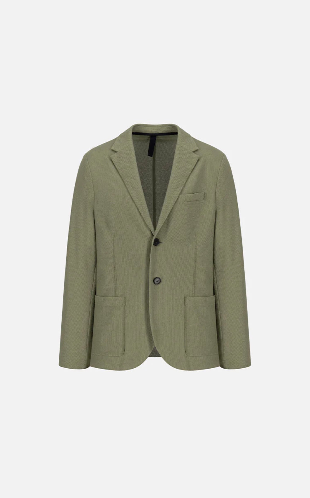 Harris Wharf Jacket in Honeycomb Loro Piana Fabric (Sage Green)