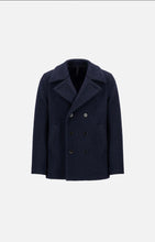 Load image into Gallery viewer, Harris Wharf Boucle Peacoat
