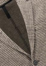 Load image into Gallery viewer, Harris_Wharf_Brown_Beige_Houndstooth_jacket
