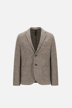 Load image into Gallery viewer, Harris_Wharf_Brown_Beige_Houndstooth_jacket
