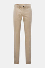 Load image into Gallery viewer, Incotex Cotton Beige Trousers
