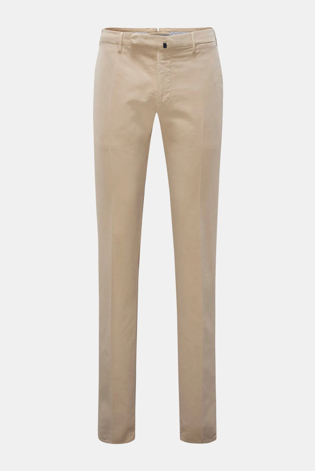 Incotex Cotton Beige Trousers