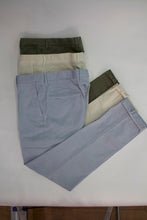 Load image into Gallery viewer, Incotex Slim Fit Stretch Cotton Blend Chino ( Light Blue Slacks)
