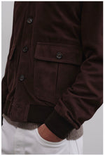 Load image into Gallery viewer, Valstar Valstarino Suede Lined Bomber, Caffe
