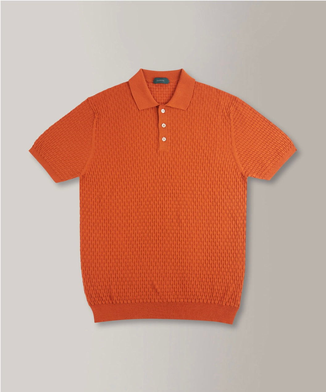 Polo waffle shirt online